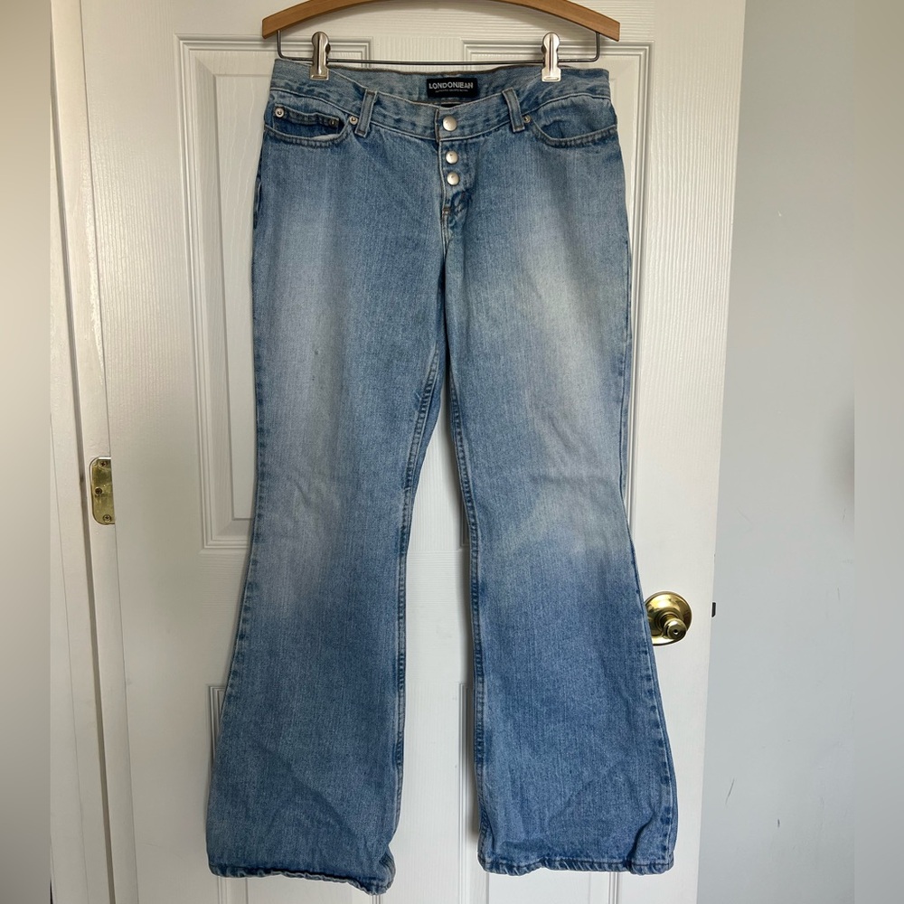 Vintage Y2K Super Low Rise London Jeans